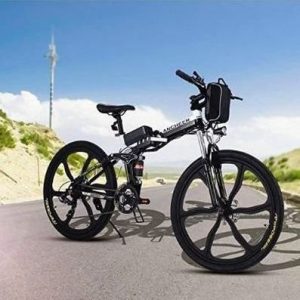 Bicicleta Plegable de Montaña con Batería