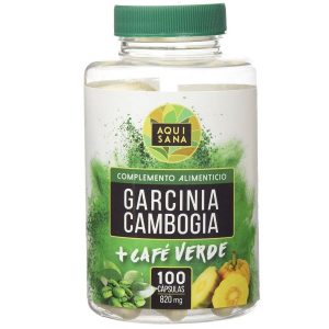Quemador de grasa Garcinia cambogia con extracto de café verde