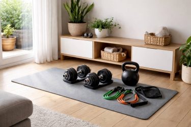 Cómo montar un gimnasio en casa con poco espacio y presupuesto: equipamiento básico imprescindible