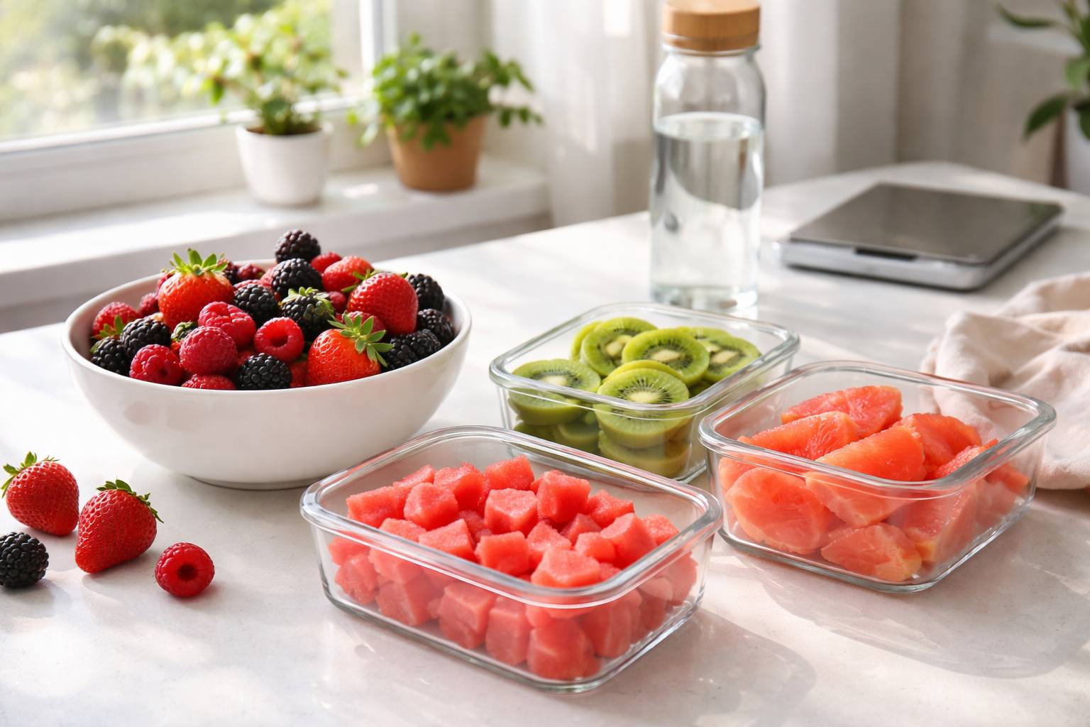 Frutas con menos azúcar: opciones para un plan de alimentación equilibrado Frutas con menos azúcar: opciones para un plan de alimentación equilibrado